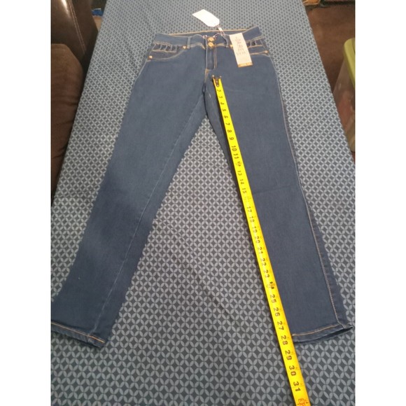 CTP JEANS STRETCH DENIM BLUE WAIST 31 iN ,9-1 CTP16,  BUTT LIFTING, SKINNY JEANS - Picture 8 of 11